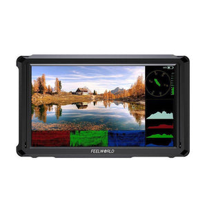 FW568 PRO 6-inch 1920x1080 Full HD IPS 1200NIT High Brightness On-camera Monitor Support 4K HDMI-compatible Input and Output