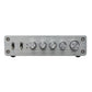 Silvery Panel 2.1 Channel Digital Power Amplifier 50W+50W+100W HiFi Subwoofer Audio Amplifier with 24V/4A Power Adapter