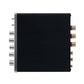 Silvery Panel 2.1 Channel Digital Power Amplifier 50W+50W+100W HiFi Subwoofer Audio Amplifier with 24V/4A Power Adapter