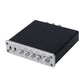 Silvery Panel 2.1 Channel Digital Power Amplifier 50W+50W+100W HiFi Subwoofer Audio Amplifier with 24V/4A Power Adapter