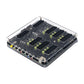 New SCART 6-IN 3-OUT Automatic Distributor with USB Cable Automatic Switcher Support RGB Output for SCART Game Devices