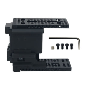 FusionRig Camera Cage Expansion Module Cineback for Panasonic S5M2/S5M2X Camera Compatible with SmallRig Cage