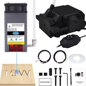 40W Intelligent Adjustment Air Pump Fixed Focus Laser Cutting Machine High Power Laser Engraving Machine