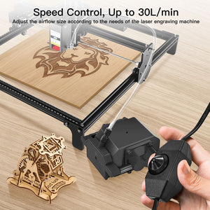 40W Intelligent Adjustment Air Pump Fixed Focus Laser Cutting Machine High Power Laser Engraving Machine