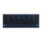 Recordio Blue GAX-PX600 Ultra-low Noise 6-Channel Stereo Headphone Amplifier with Mutual Non-interference Headphone Jack