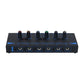Recordio Blue GAX-PX600 Ultra-low Noise 6-Channel Stereo Headphone Amplifier with Mutual Non-interference Headphone Jack