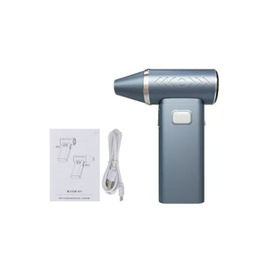 HamGeek KC01 65W Portable Violent Fan 6-Speed Turbo Fan (Light Blue) for Dust Removal &amp; PC Cleaning