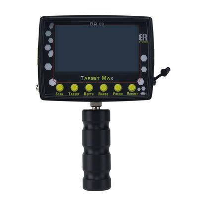 BR80 TARGET MAX Long Range Gold Detector Gold Finder Metal Finder for Detecting Gold Silver and Copper