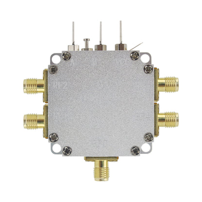10MHz-6GHz SP4T Switch Electronic RF Switch with Shell Small Size High Isolation Low Insertion Loss