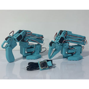 SO-ARM101 Robotic Arm Robot Arm (SO-101 Assembled 2 Master Arms + 2 Slave Arms w/ 2MP Cameras)