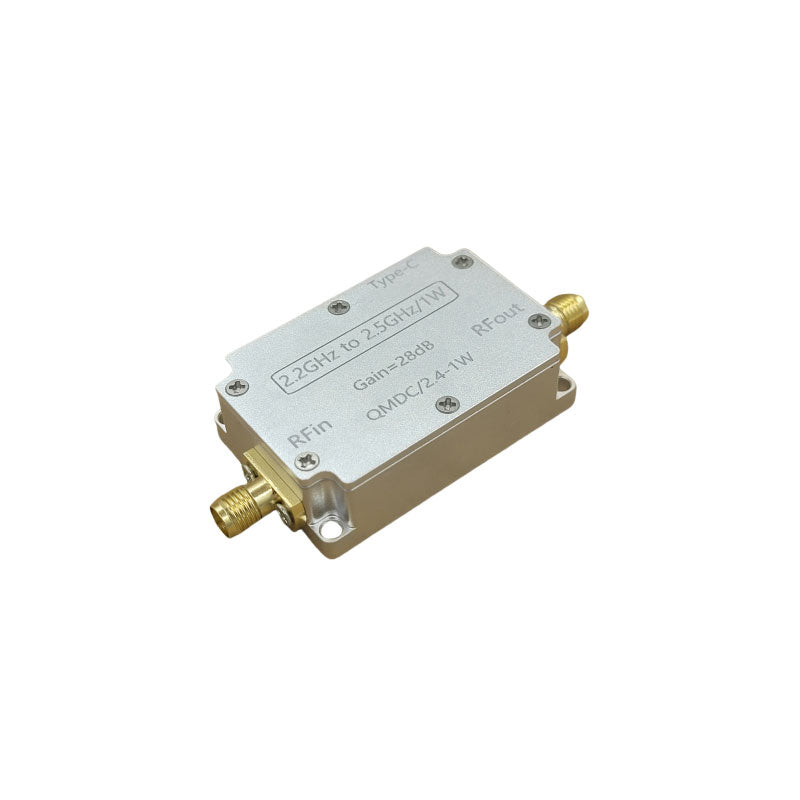 2.4GHz 1W RF Power Amplifier Module RF Power Amp with 2.2GHz–2.5GHz Frequency Range and 28dB Gain
