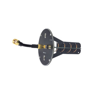 5.8GHz Circularly Polarized Antenna Directional Antenna (LHCP 12.8dBi with RP-SMA Male Connector)