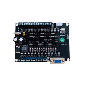 JL1N-24MT PLC 10V-28V Programmable Logic Controller Transistor Output with Guide Rail Shell Compatible with F-X1N Series PLC