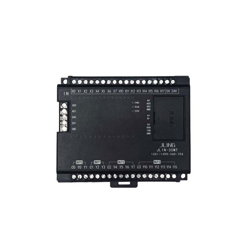 JLING JL1N-30MT/MR Series PLC Industrial Programmable Logic Controller Board Transistor Output 32-Bit CPU