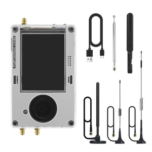 HAMGEEK R10C + H4MS HackRF One R10C V2.0.x SDR Radio MAX2837 and H4MS Portapack (with 5 Antennas)