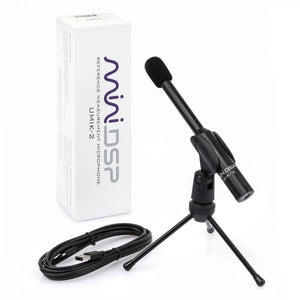 MINIDSP UMIK-2 Omnidirectional Acoustic Measurement Microphone USB Plug and Play Compatible with REW and Dirac