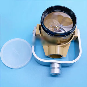 Set of TeSeek Universal Total Station Prism w/ -30mm Constant and 69mm Lens for Topcon and South Total Stations