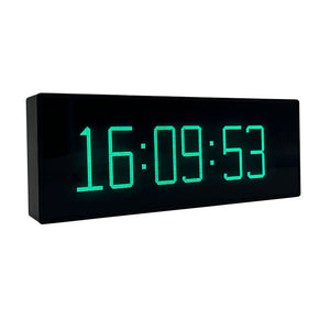 E126 Voice-Controlled VFD Music Spectrum Display VU Meter Desktop Clock (with Black Plastic Shell)