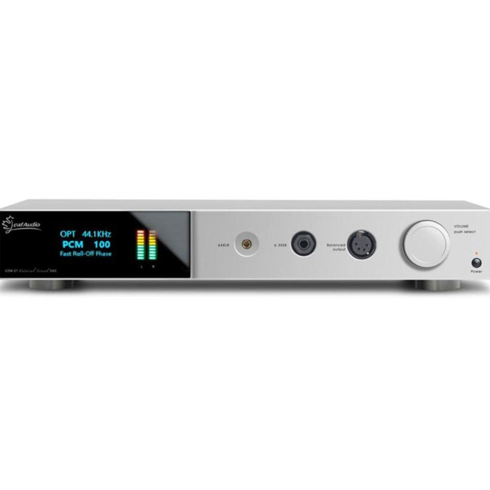 CMD27 Dual CS43198 Balanced DAC DSD512 Bluetooth Audio Decoder 30PCS Audio Capacitor for ELNA with VU Level Meter