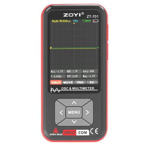 ZT-701 5MHz High Precision Multifunctional Oscilloscope Multimeter with 3.2-inch IPS Color Screen
