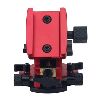 AKTUHRASHID Latitude EQ Base Equatorial Mount Accessory (Red Base + Dovetail Groove) w/ 20kg Payload