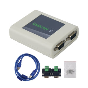 USBCAN II Industrial High Speed Dual Channel CAN Debugger 8500f/s Support CAN Repeat Offline Sending