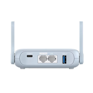 GL.iNet GL-MT3000 Beryl AX Compact Wifi 6 Router Home Travel Router with 2.5G Port + Power Adapter