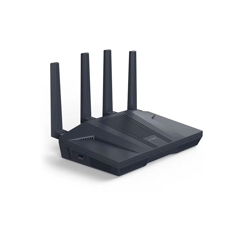 GL.iNet Flint 2 GL-MT6000 Wifi 6 Router Home VPN Router Boasts 2.5G Ports and 6 Ethernet Ports