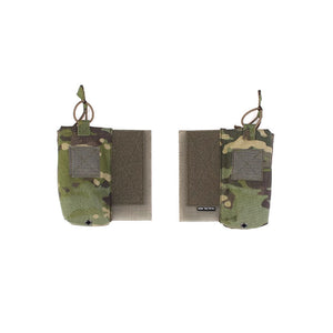 PEW TACTICAL JPC 2.0 Tactical Vest Side Panels w/ 2 Radio Pouches (Multicam Tropic) for PRC-152