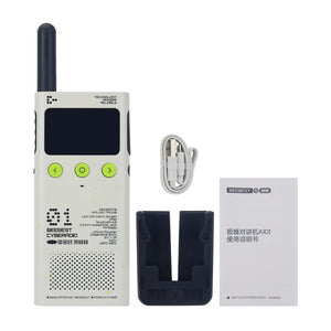 A101 Handheld Walkie Talkie 120-hours Ultra-long Standby 4W Bluetooth Frequency Programming for Outdoor 1.5-3KM