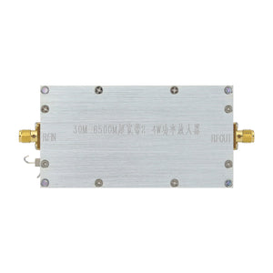 30M-6500M 2-4W Broadband RF Power Amplifier RF Power Amp Module 12V 0±3dBm Input Power &amp; Gain ≥33dB