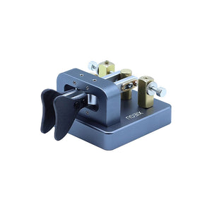 VK-6 Mini Shortwave Radio Aluminum Alloy Automatic CW Electric Key 3.5mm Interface with Adjustable Contact Gap