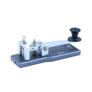 VK-5 Mini Shortwave Radio Aluminum Alloy Automatic CW Electric Key 3.5mm Interface with Adjustable Contact Gap