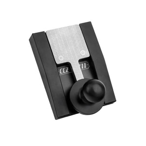 Black Mini Portable Magnetic Manual CW Electric Key Shortwave Radio Aluminum Alloy CW Morse Key