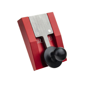 Red Mini Portable Magnetic Manual CW Electric Key Shortwave Radio Aluminum Alloy CW Morse Key