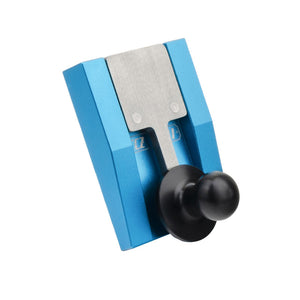 Blue Mini Portable Magnetic Manual CW Electric Key Shortwave Radio Aluminum Alloy CW Morse Key