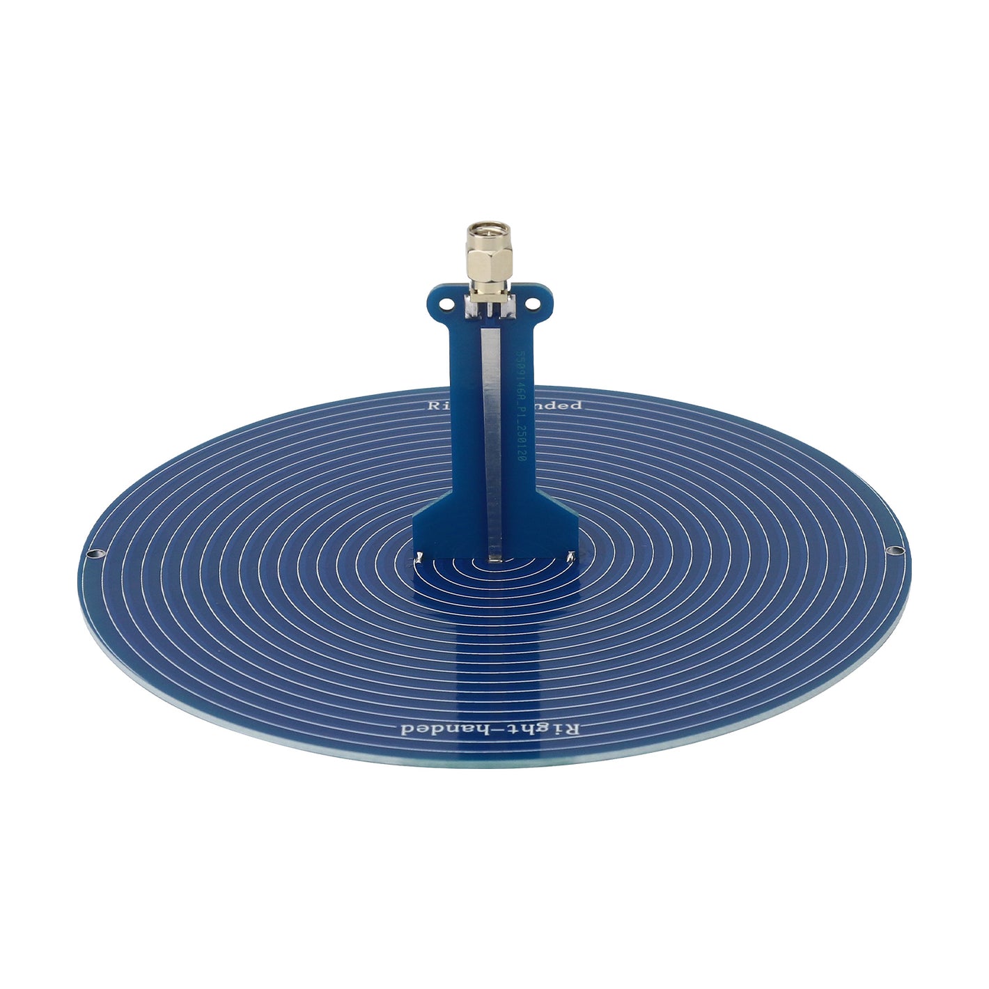 Left-handed Circular Polarization 15CM 610MHz-7GHz UWB Antenna Archimedes Spiral Antenna with SMA Male Connector