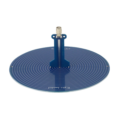 Left-handed Circular Polarization 15CM 610MHz-7GHz UWB Antenna Archimedes Spiral Antenna with SMA Male Connector