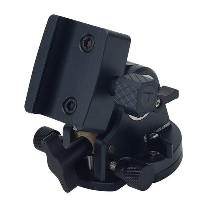 AKTUHRASHID Latitude EQ Base Equatorial Mount Accessory (Gray Base + Dovetail Groove) w/ 20kg Payload