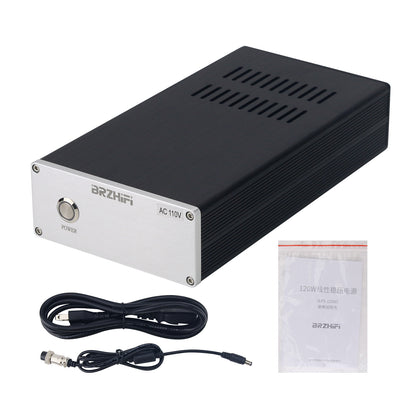 BRZHIFI AC110V 120W DC Linear Power Supply Regulated Power Supply DC12V Output without Display