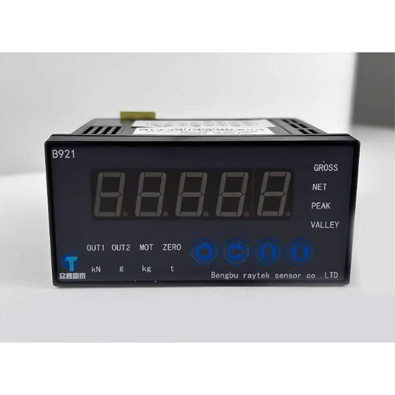 B921 220V 96x48mm Load Cell Display Indicator w/ Two Alarm Switch Functions for Tension Compression
