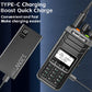 HamGeek UV-88 1024 Channels + 2 VFO Channels Walkie Talkie (Standard Version + Programming Cable)