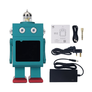 xDuoo DM-01 Robot-shaped Cyber Audio Decoder Bluetooth5.4 HiFi Mini Headphone Amplifier Compatible with Windows/Linux
