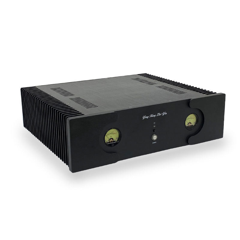 X2PRO American Version 80Wx2 Class A HiFi Power Amplifier Amp with 2 VU Meters by Yong Heng Zhi Yin