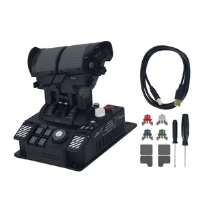 VKBSIM STECS Mini Plus Flight Throttle Flight SIM Throttle ATEM Auxiliary Throttle Extension Module
