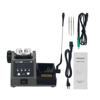 SUGON T21 120W Solderer Station Soldering Iron Station Comes with T210 Handle + 3pcs Soldering Tips