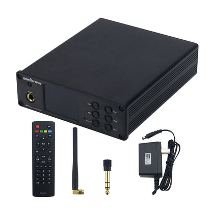 Semibreve Black NP10 Lossless Audio Decoder Headphone Amplifier 2-IN-1 2xES9038Q2M Bluetooth5.4 for QCC3084