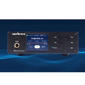 Semibreve NP20 Lossless Audio Decoder 2xPCM1794 DAC Bluetooth5.4 Headphone Amplifier with 2-inch IPS Screen