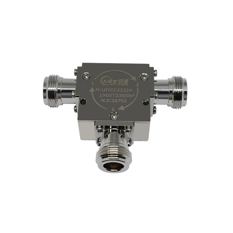 UIYCC3232A Coaxial Circulator Microwave RF Circulator with 800-900MHz Range and Optional Connectors