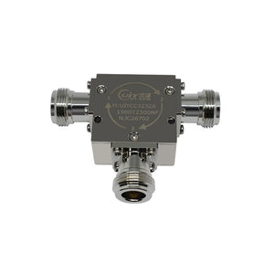 UIYCC3232A Coaxial Circulator Microwave RF Circulator with 800-900MHz Range and Optional Connectors